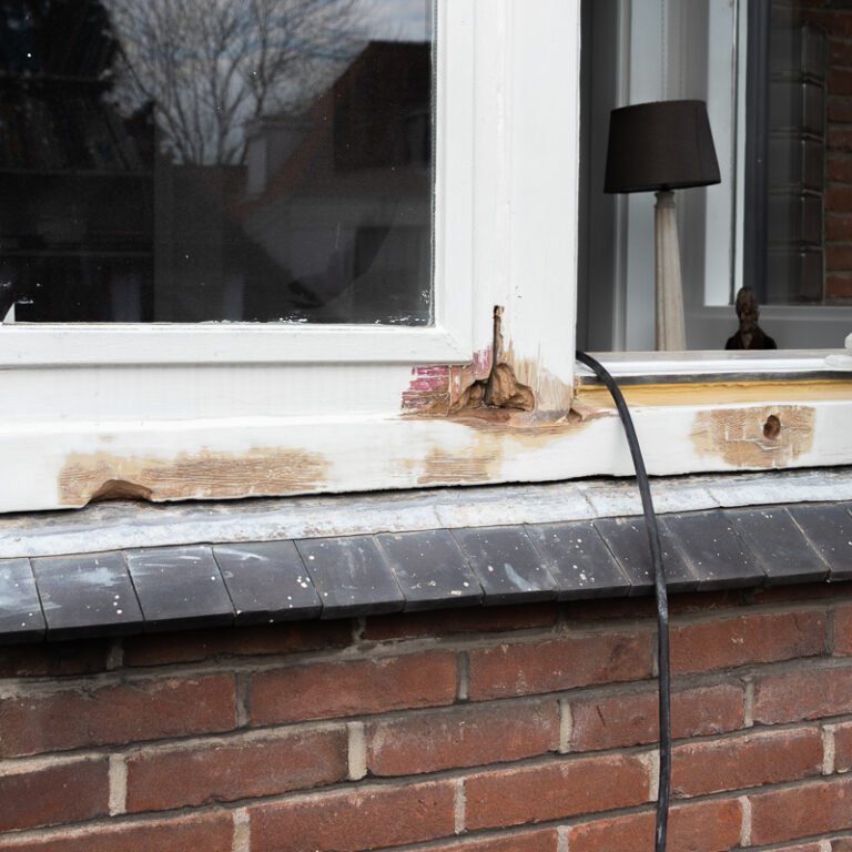 Zelf houtrot repareren